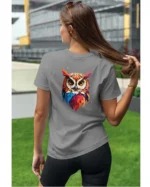 Koszulka unisex "Sowa", dla niej – wybierz kolor!