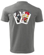 Koszulka unisex napis “God save me from false friends”, dla niej – wybierz kolor!