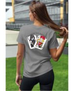 Koszulka unisex napis “God save me from false friends”, dla niej – wybierz kolor!