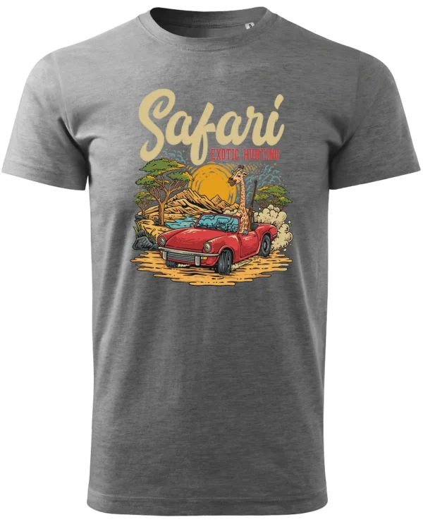Koszulka unisex "Przygoda w safari", dla niej – wybierz kolor!
