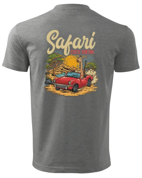 Koszulka unisex "Przygoda w safari", dla niej – wybierz kolor!