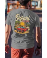 Koszulka unisex "Przygoda w safari", dla niego – wybierz kolor!