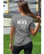 Koszulka Nigdy się nie poddawaj i marz - edycja White UNISEX