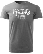 Koszulka Pozytywne nastawienie - edycja White UNISEX