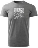 Koszulka Silniejsza niż burza - edycja White UNISEX