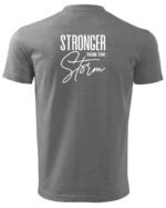 Koszulka Silniejsza niż burza - edycja White UNISEX