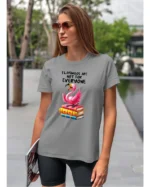 Koszulka Buntownicze flamingi – Unisex