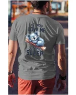Koszulka Śpiąca koala, "Let me sleep" - Unisex