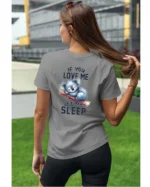 Koszulka Śpiąca koala, "Let me sleep" - Unisex