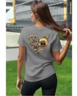 Koszulka Her heart is a garden UNISEX