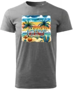 Koszulka Plażowy luz <br>idealna na letnie dni - Unisex, dla niego