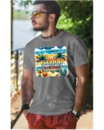 Koszulka Plażowy luz <br>idealna na letnie dni - Unisex, dla niego