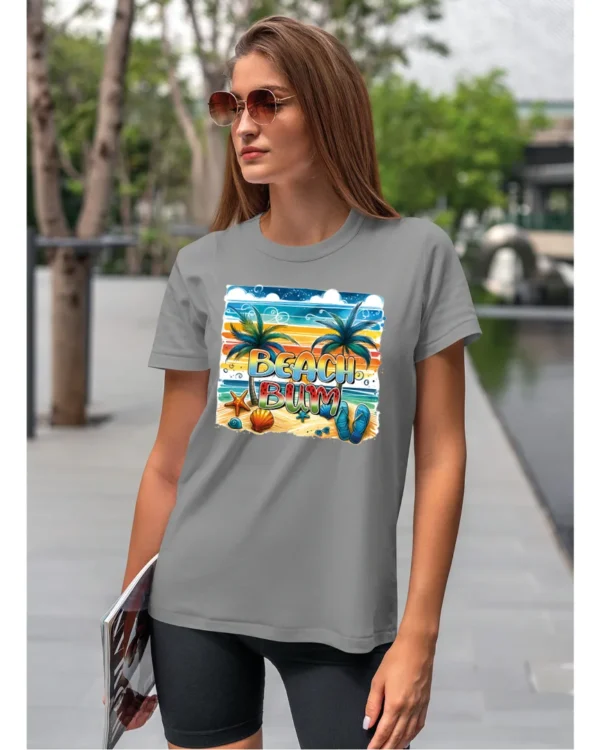 Koszulka Plażowy luz <br>idealna na letnie dni - Unisex, dla niej