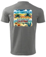 Koszulka Plażowy luz <br>idealna na letnie dni - Unisex, dla niego