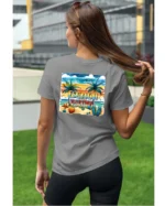 Koszulka Plażowy luz <br>idealna na letnie dni - Unisex, dla niej