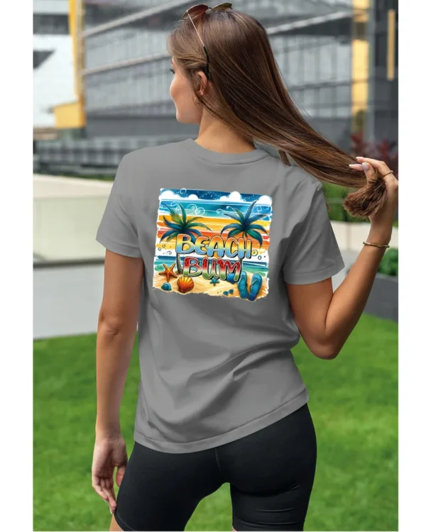 Koszulka Plażowy luz <br>idealna na letnie dni - Unisex, dla niej