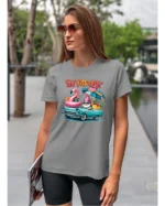 Koszulka Lato pełne radości <br>wyrusz w podróż do przygód - Unisex, dla niej