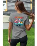 Koszulka Lato pełne radości <br>wyrusz w podróż do przygód - Unisex, dla niej