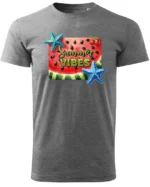 Koszulka Letnie wibracje <br>poczuj radość lata - Unisex, dla niego