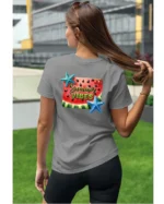 Koszulka Letnie wibracje <br>poczuj radość lata - Unisex, dla niej