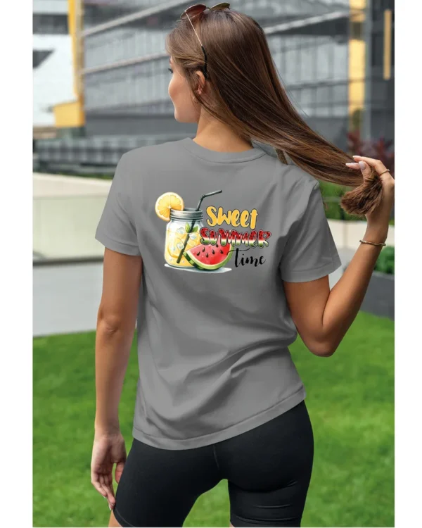 Koszulka Lato pełne słodyczy <br>ciesz się owocowymi orzeźwieniami - Unisex, dla niej