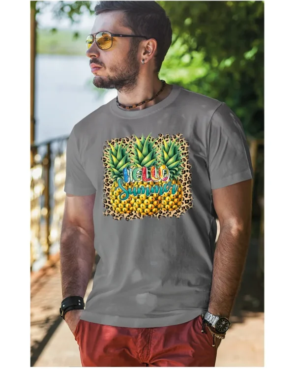 Koszulka Owocowe Lato <br>poczuj tropikalne wibracje - Unisex, dla niego