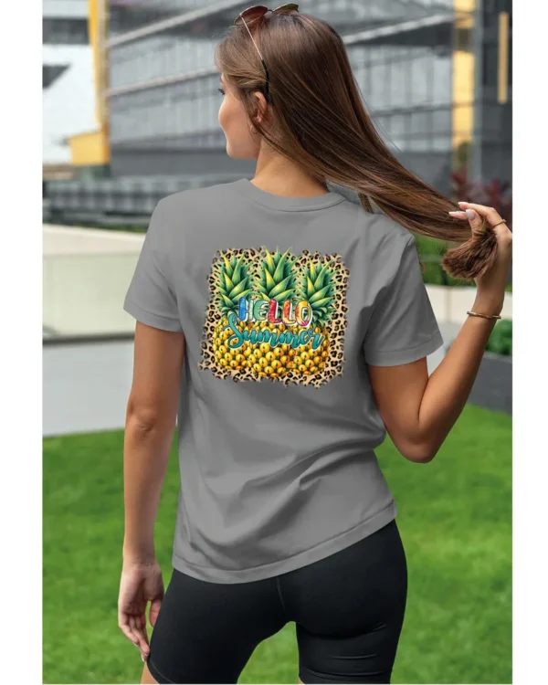 Koszulka Owocowe Lato <br>poczuj tropikalne wibracje - Unisex, dla niej