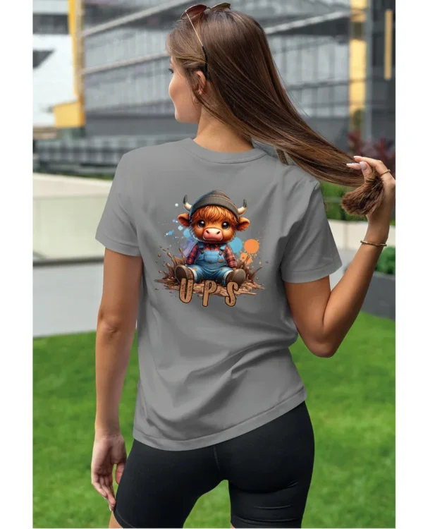 Koszulka Mówiłem, że to nie ja! <br>urocza krówka w akcji - Unisex, dla niej