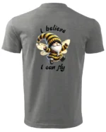 Koszulka Wierzę, że mogę latać <br>spełniaj swoje marzenia - Unisex, dla niej