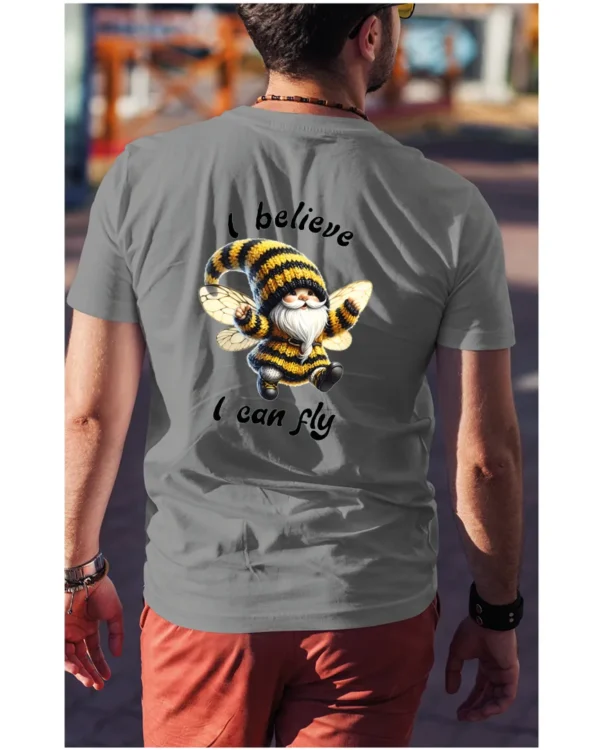 Koszulka Wierzę, że mogę latać <br>spełniaj swoje marzenia - Unisex, dla niego