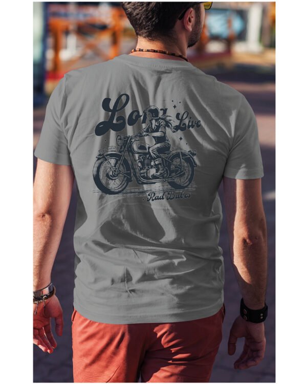 Koszulka Jazda, wolność, niezależność, „Long Live Rad Babes” – edycja Midnight, Unisex