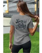 Koszulka Jazda, wolność, niezależność, „Long Live Rad Babes” – edycja Midnight, Unisex
