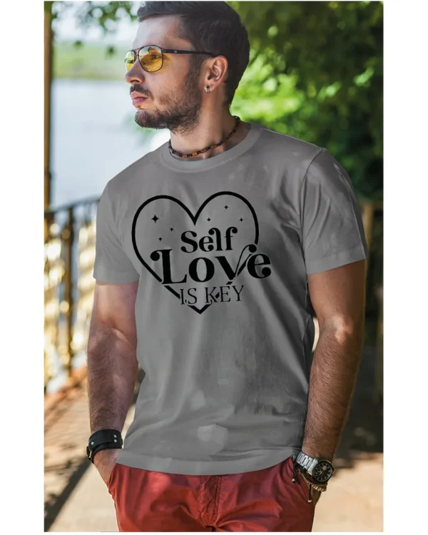 Koszulka Self love is key, miłość do siebie to podstawa – Unisex