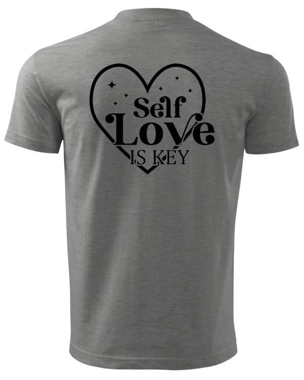 Koszulka Self love is key, miłość do siebie to podstawa – Unisex