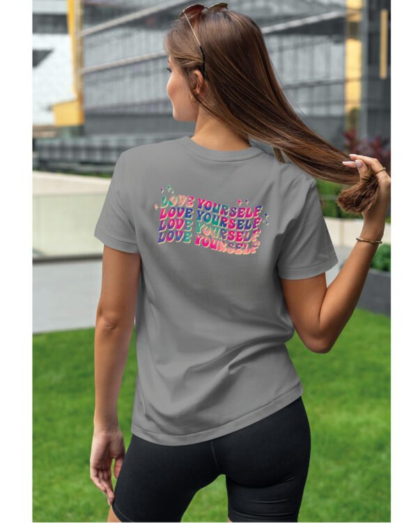 Koszulka Love Yourself, Pokochaj siebie – Unisex