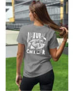 Koszulka Leniwiec w akcji, odpoczywaj i chilluj – edycja White, Unisex