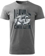 Koszulka Leniwiec w akcji, odpoczywaj i chilluj – edycja Midnight, Unisex
