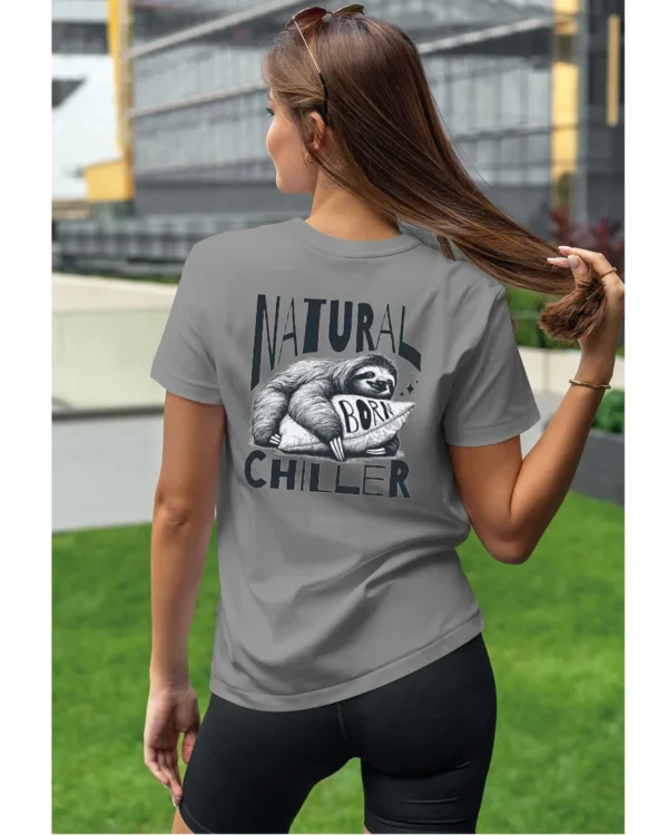 Koszulka Leniwiec w akcji, odpoczywaj i chilluj – edycja Midnight, Unisex
