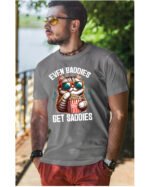 Koszulka Słodki Kot <br>Nawet twardziele mają chwile słabości - Unisex, dla niego