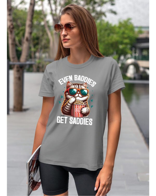 Koszulka Słodki Kot <br>Nawet twardziele mają chwile słabości - Unisex, dla niej