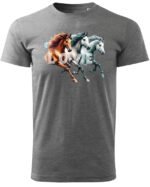 Koszulka Miłość w Galopie <br>Konie i wolność - Unisex, dla niego