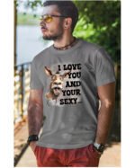 Koszulka Sexy i zabawny <br>Miłosne wyznanie z humorem - Unisex, dla niego