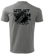 Koszulka Let's get Dirty <br>Off-road i Zabawa - Unisex, dla niego