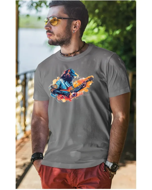 Koszulka Kocham muzykę <br>Pasja do dźwięków - Unisex, dla niego