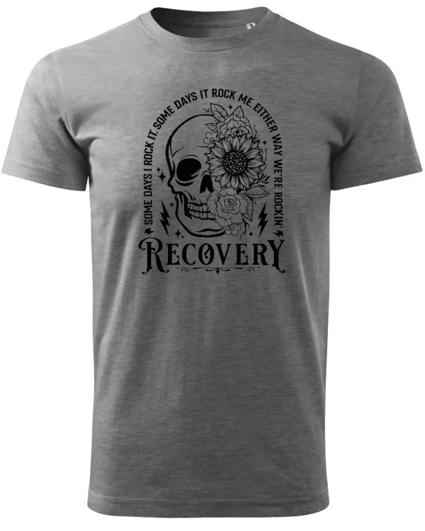 Koszulka Recovery <br>Rock'n'rollowy powrót - Unisex, dla niej, edycja Midnight