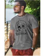 Koszulka Recovery <br>Rock'n'rollowy powrót - Unisex, dla niego, edycja Midnight