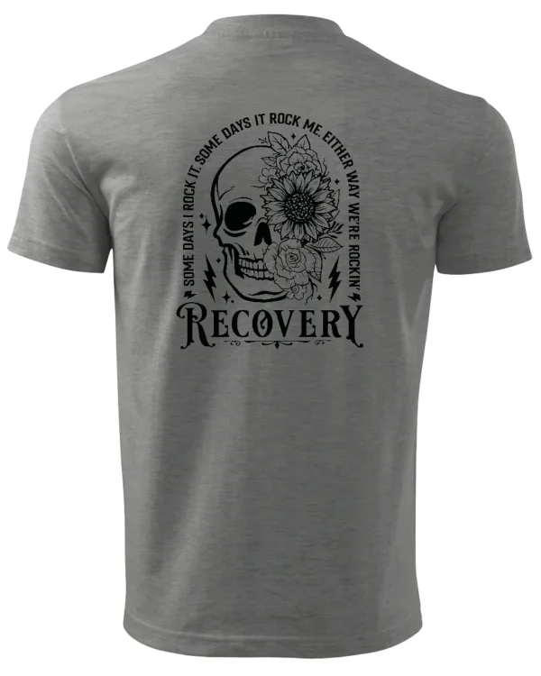 Koszulka Recovery <br>Rock'n'rollowy powrót - Unisex, dla niej, edycja Midnight