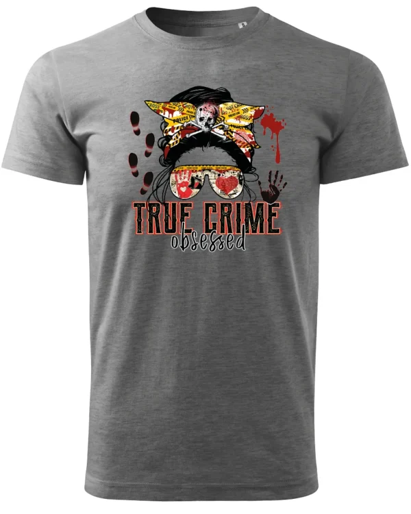 Koszulka True Crime <br>Mroczna fascynacja - Unisex, dla niego
