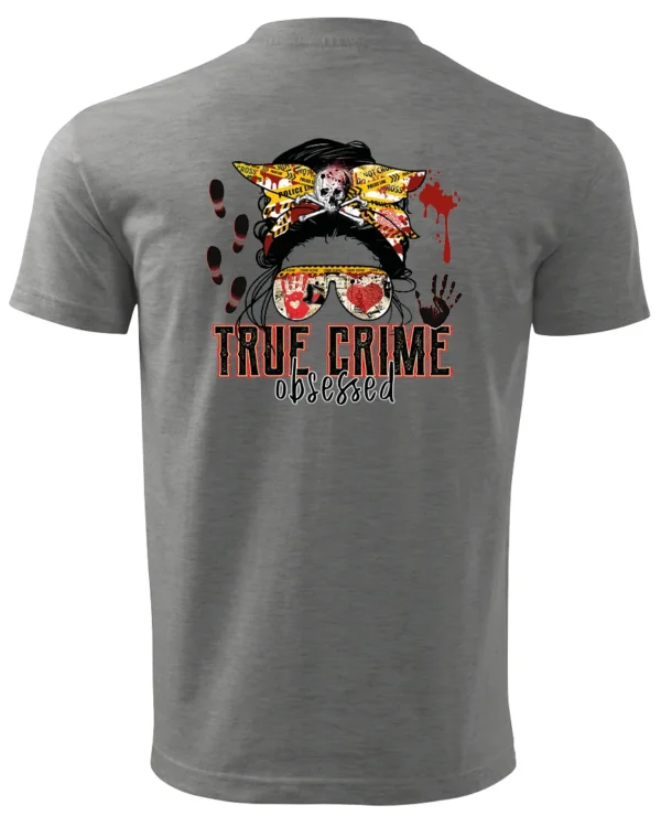 Koszulka True Crime <br>Mroczna fascynacja - Unisex, dla niego