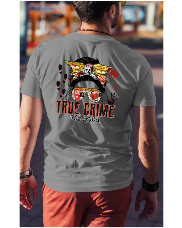 Koszulka True Crime <br>Mroczna fascynacja - Unisex, dla niego